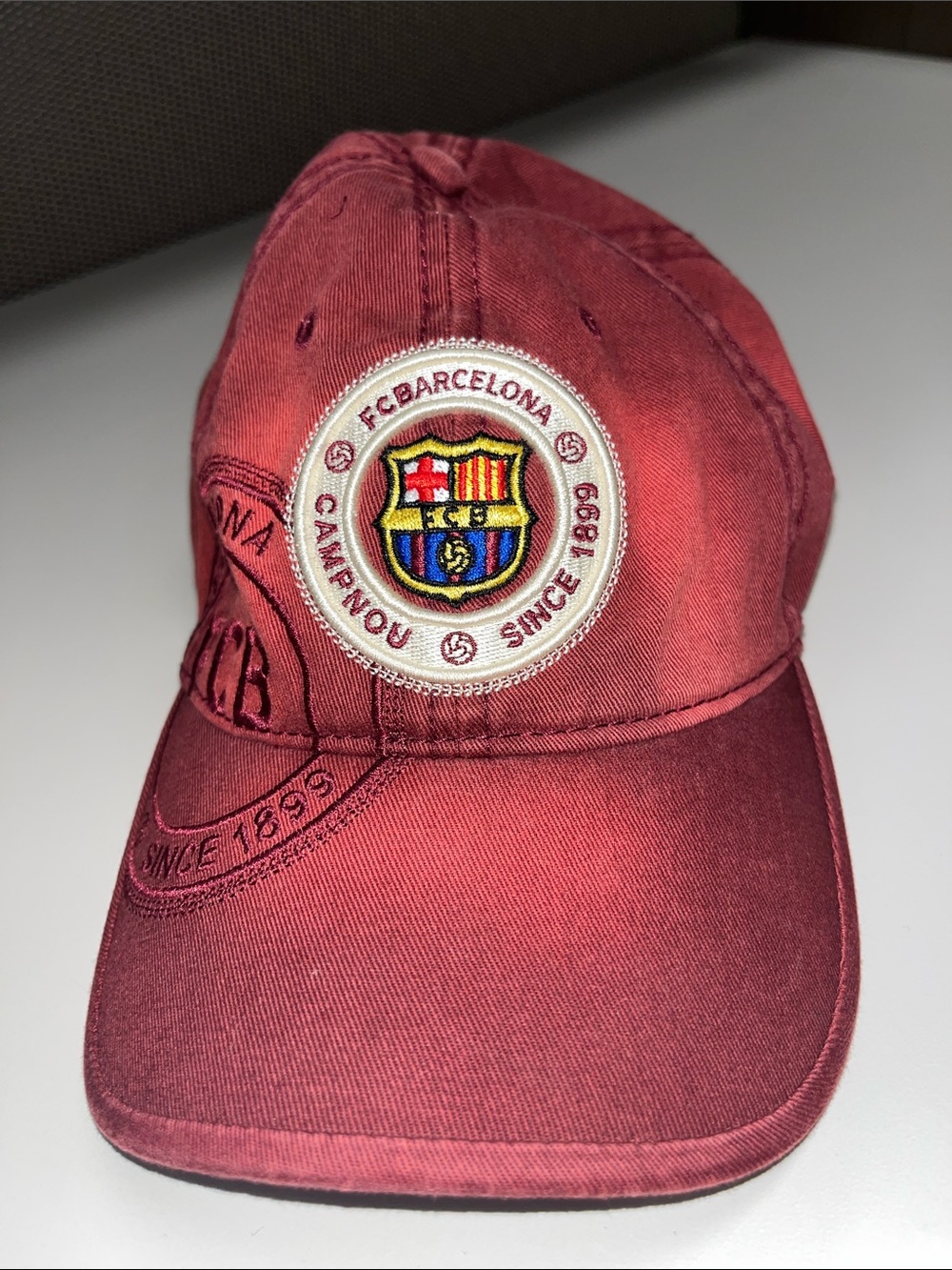 FC Barcelona Club Football / Soccer Maroon Cap